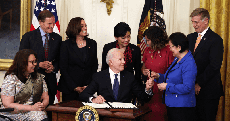 Joe Biden signs anti-Asian hate crimes bill into law: 'Hate has no place in America' 