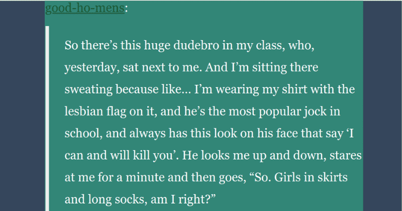 This heartwarming story about lesbian-jock solidarity is winning hearts on the internet