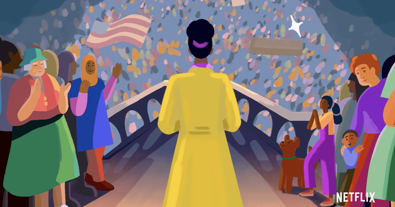 Barack and Michelle Obama's new Netflix series to teach kids about government using animation and music