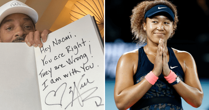Will Smith writes a sweet note in support of Naomi Osaka after her withdrawal from French Open
