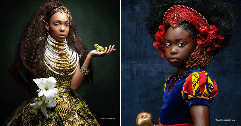 Stunning photos show what Disney princesses would look like if they were Black