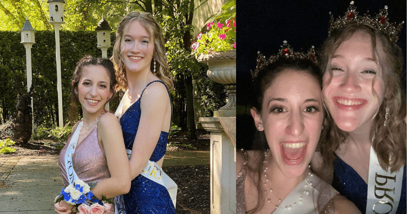 Lesbian couple makes history in Pennsylvania by being crowned prom royalty