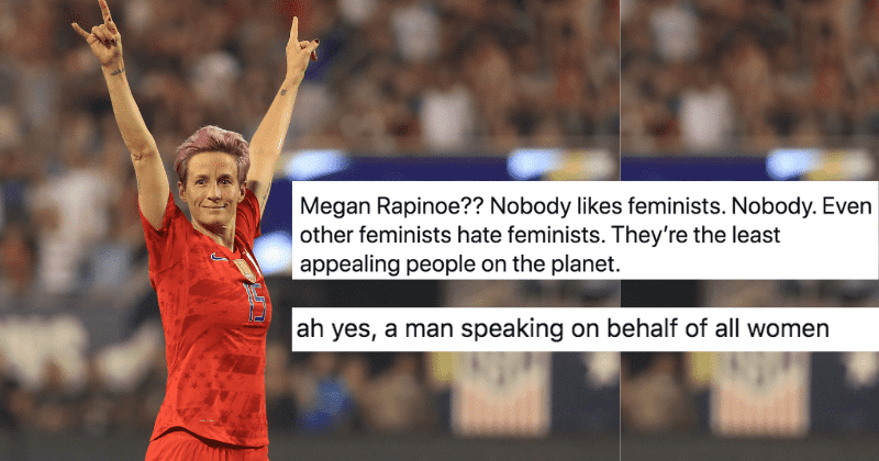Megan Rapinoe is the new face of Victoria's Secret and some straight guys are having a meltdown