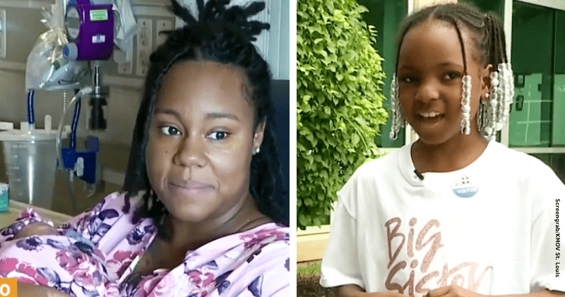 Nurse mom goes into early labor, coaches 9-year-old daughter to deliver her baby sister