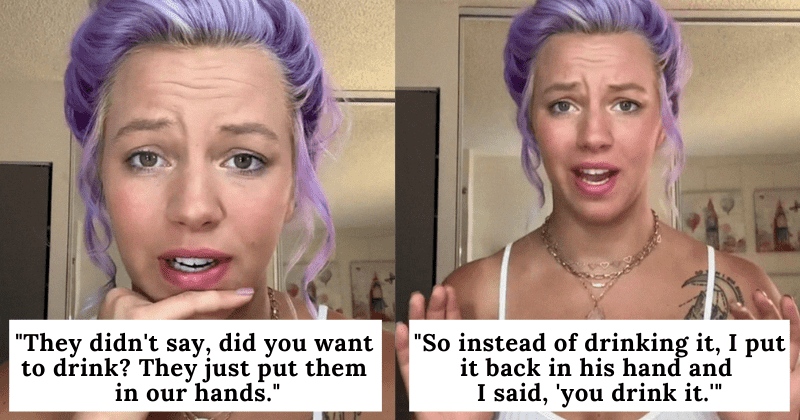 Woman almost drugged by two men shares how she figured the drink was spiked & fought off creeps