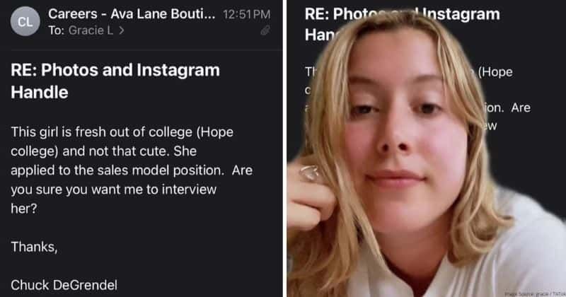 A boutique didn't hire this applicant because she's 'not that cute.' The internet shot back.