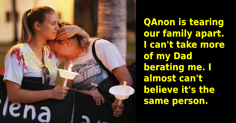 Parkland school shooting survivor says QAnon convinced his father the shooting was a hoax