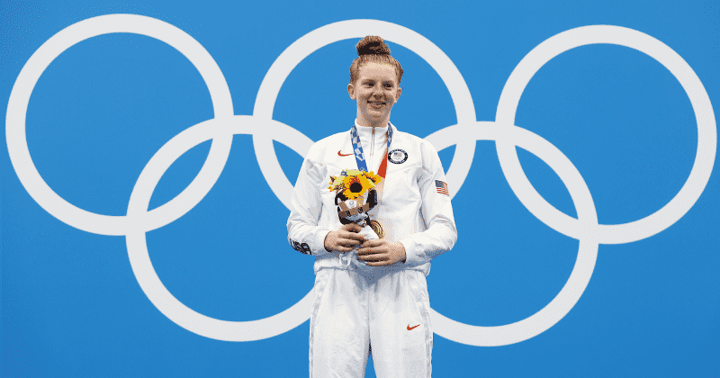 People made fun of this Alaska girl for training with whales, sea lions. She just won Olympic gold.