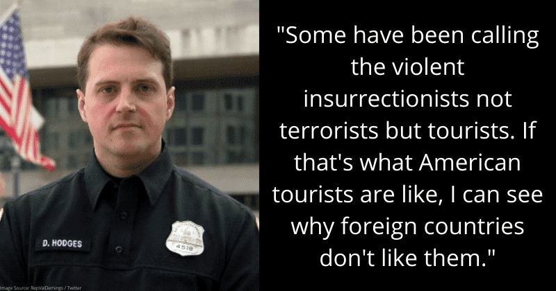 A DC cop explained why the Capitol Hill rioters are terrorists in a mic drop moment