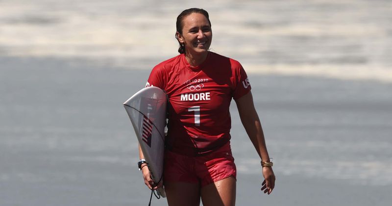 Native Hawaiian Carissa Moore wins first-ever Olympic gold medal for surfing