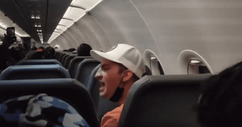 Passengers duct-tape man to seat after he groped and punched a flight attendant