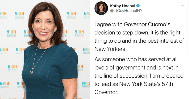 Kathy Hochul to become New York's first woman governor after Andrew Cuomo's exit