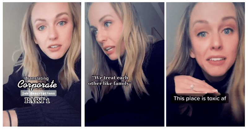 Woman translates corporate job descriptions to reveal what they actually mean and it's eye-opening