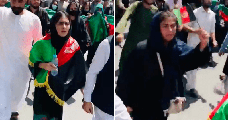 Afghan women are taking to the streets and leading the men in protests against the Taliban