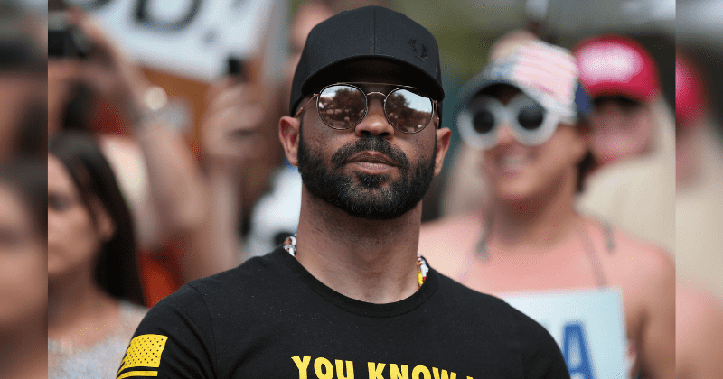 Proud Boys leader Enrique Tarrio sentenced to five months in jail for burning a BLM banner