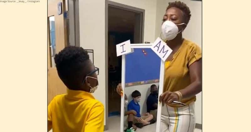 A teacher's positive affirmations help kids start their days off right: 'Self-love is the best'