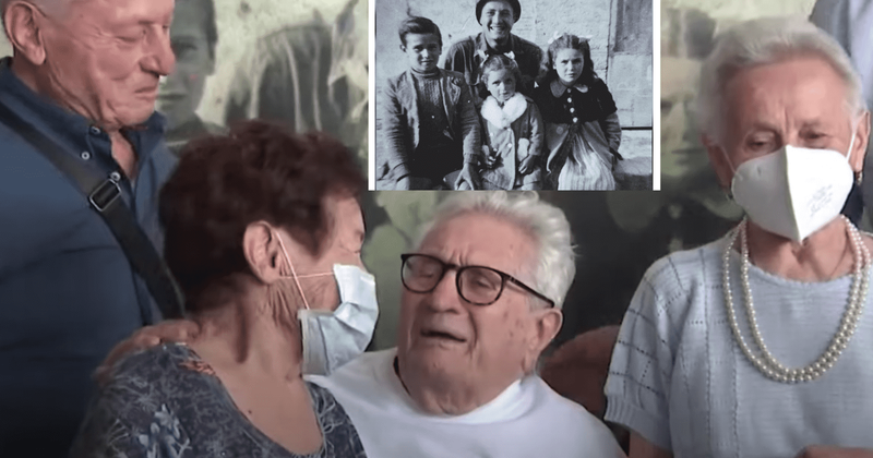 97-year-old U.S. veteran reunited with Italian siblings he saved as children during WWII