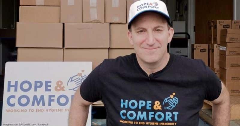 Food stamps don't cover hygiene supplies. So, this kind man hands them out by the millions.