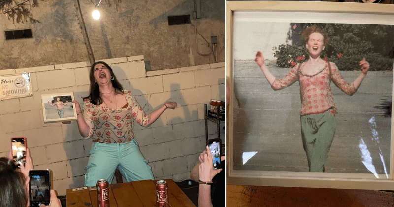 Woman re-creates Nicole Kidman's iconic divorce look for her own divorce party