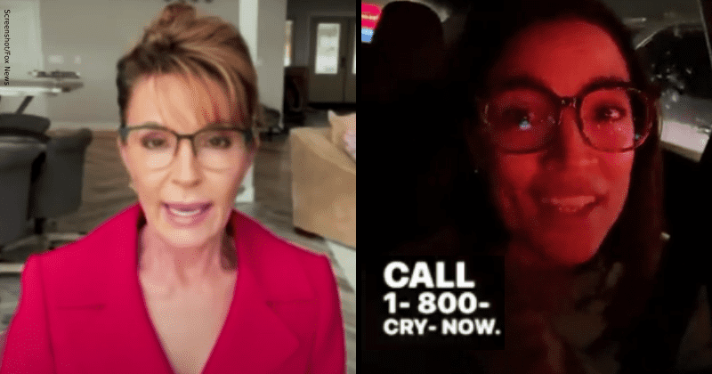 AOC hilariously trolls Sarah Palin with fake hotline, ends up raising 250k for healthcare