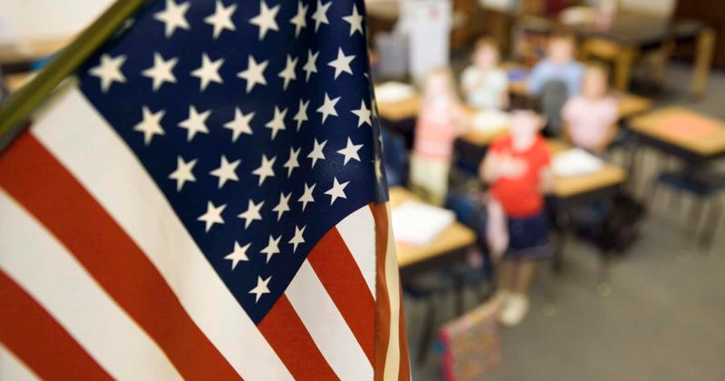 Portland teacher removes American flag from classroom after Pride and BLM flags were banned