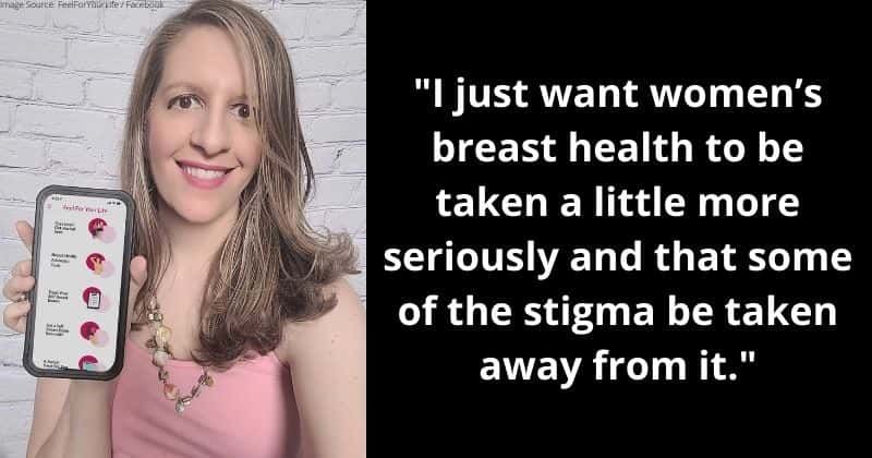 She survived breast cancer. Now, she's built an app to help folks conduct self-breast exams.