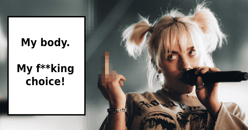 Billie Eilish eviscerates anti-abortion law in X-rated rant during concert in Texas