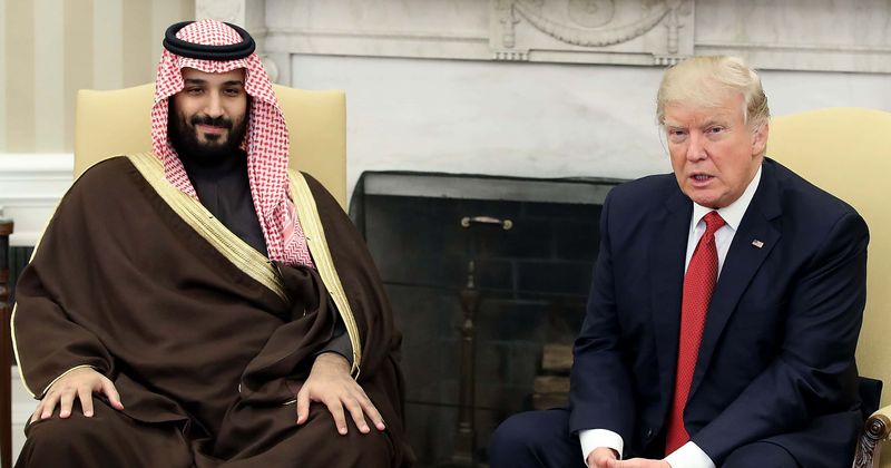 Saudi Arabia reportedly gave Trump fake tiger, cheetah fur robes and people can't stop laughing