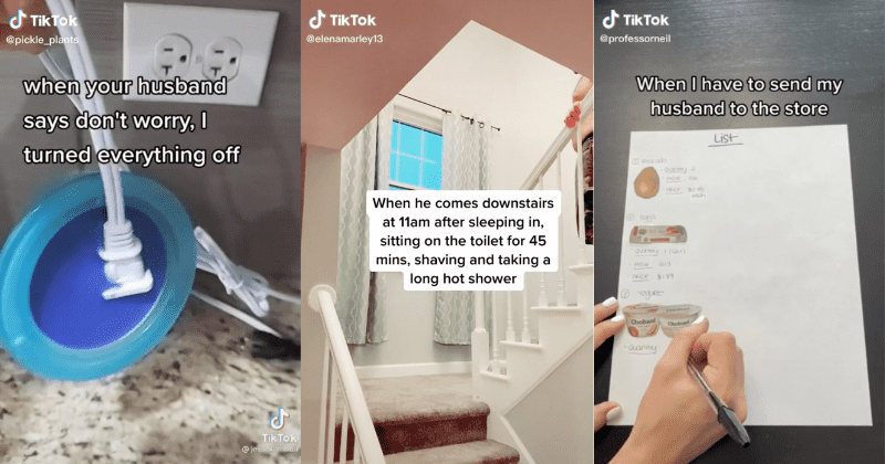 Women are calling out men who can't do basic chores and do nothing about it — #WeaponizedIncompetence