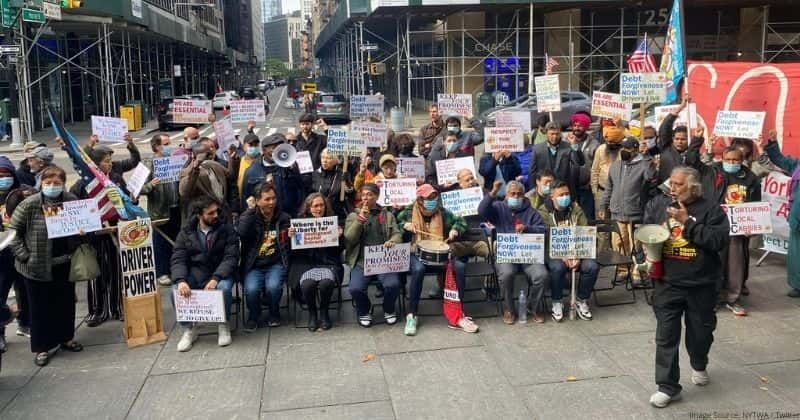 Taxi drivers in NYC are on a massive hunger strike against rising debt. They're on day seven.