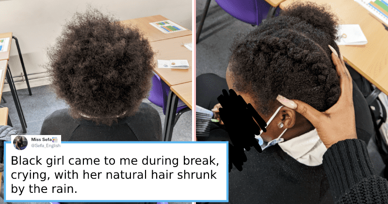 Teacher braids student's hair at school, reminds why 'we need more Black teachers'