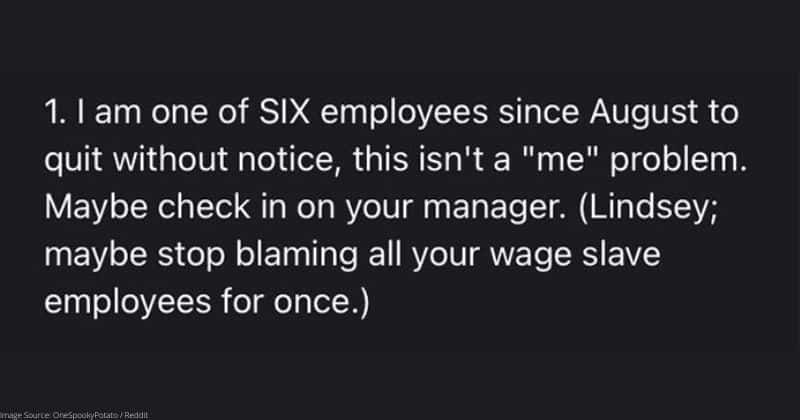 They quit and their employer withheld their last paycheck