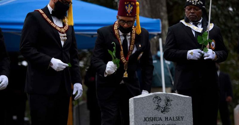 Black man killed in a massacre finally receives funeral, 123 years later