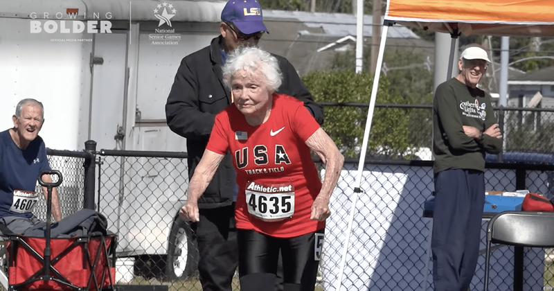 105-year-old woman sets world record in 100-meter dash: 'It's worth living longer'