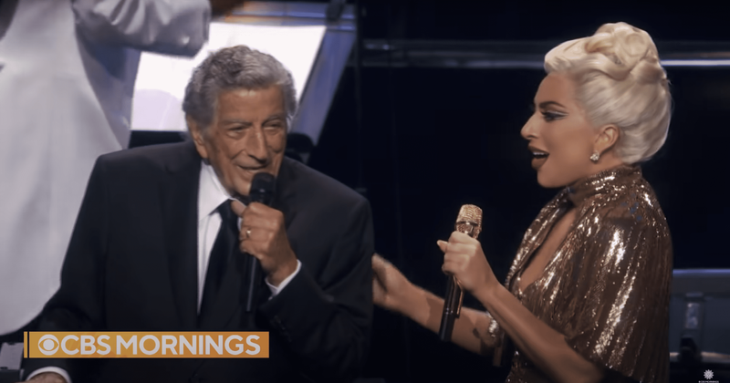 Lady Gaga escorts Tony Bennett off stage at his final concert in emotional end to their iconic partnership