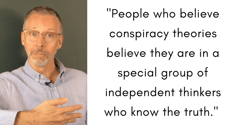 Psychology educator breaks down four reasons why some people fall for conspiracy theories