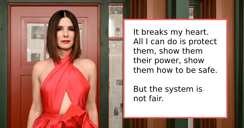 Sandra Bullock is brutally honest with her Black children about racism, sparking debate