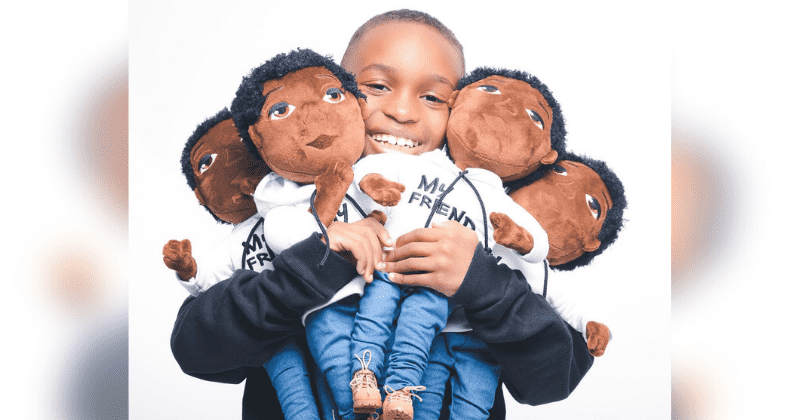 9-year-old and his mom launch doll company honoring Black youth who've been killed