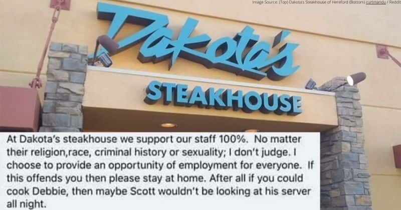 Homophobic customer insults queer server, restaurant owner shuts her down