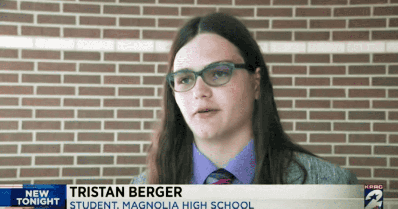 Non-binary student wins battle to wear long hair, forces school to abandon dress code policy