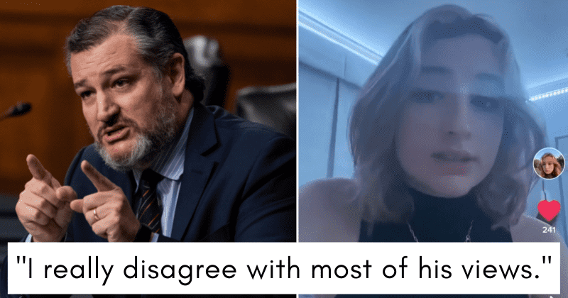 Ted Cruz's teen daughter shares pros and cons of being the senator's kid in viral video