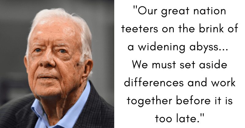 Jimmy Carter warns that America's democracy is at risk in stark January 6 op-ed