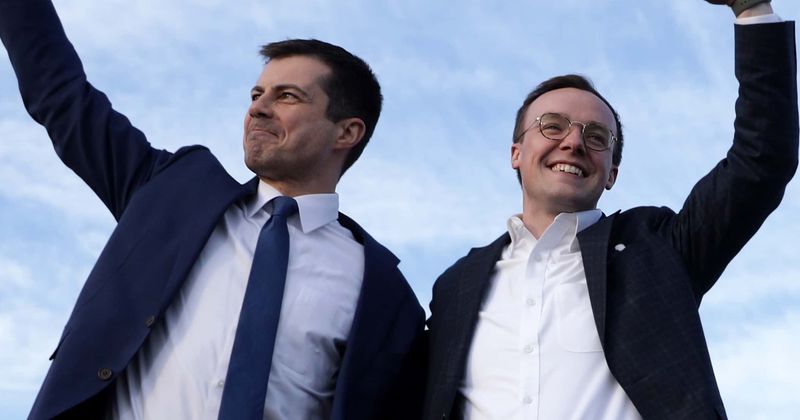 Chasten Buttigieg calls out troll who left homophobic comment on twins' photo, gets him fired