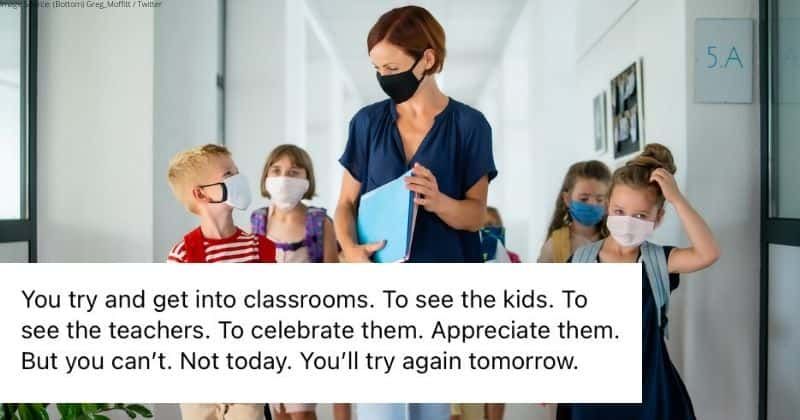 A school principal shared what it was like to live a day in his life. Educators deserve better.