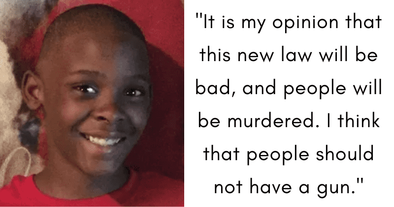 Sixth-grader shot and killed by a stray bullet wrote to his governor to oppose a gun law last year