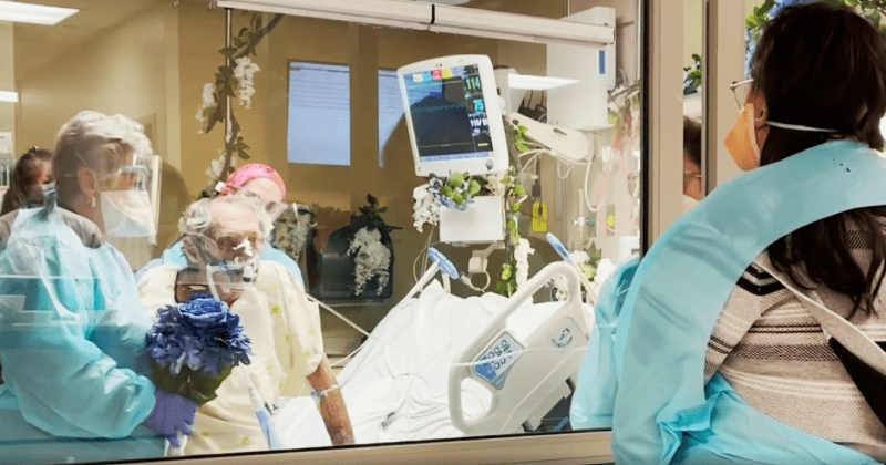 75-year-old marries his 74-year-old sweetheart in the ICU despite COVID-19 and cancer