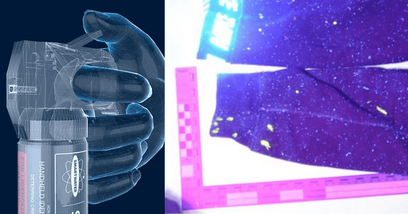 In a first, domestic abuser convicted and jailed after being sprayed with SmartWater forensic spray