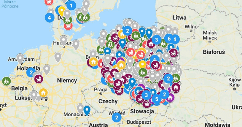 Map showing number of Polish people willing to accept Ukrainian refugees in their homes is giving everyone hope