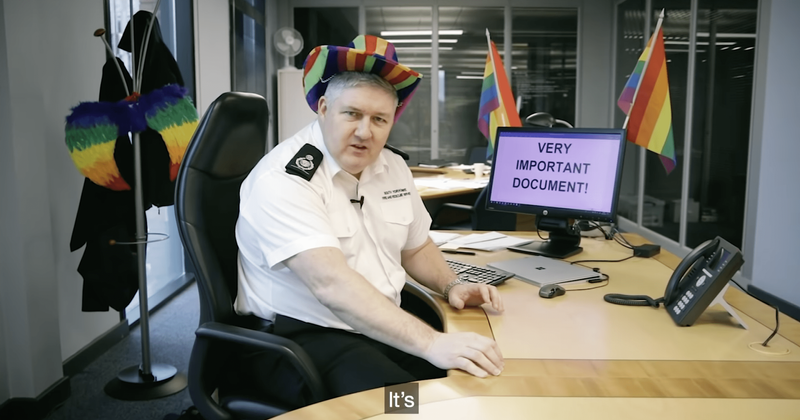 Firefighters make an epic video in response to anti-LGBTQ people who don't like the Pride flag