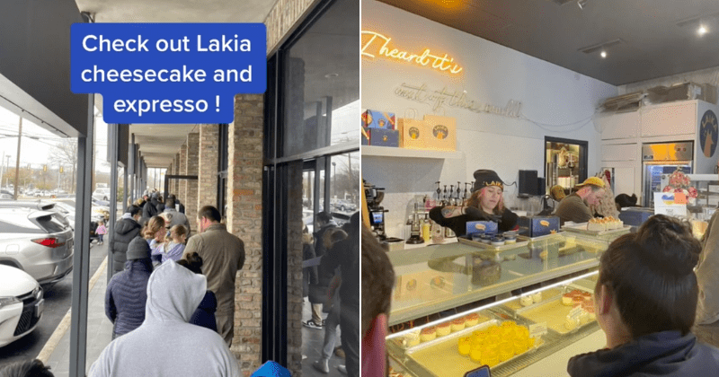 Texans lined up for up to four hours to help bakery raise more than $72,000 for Ukrainian forces